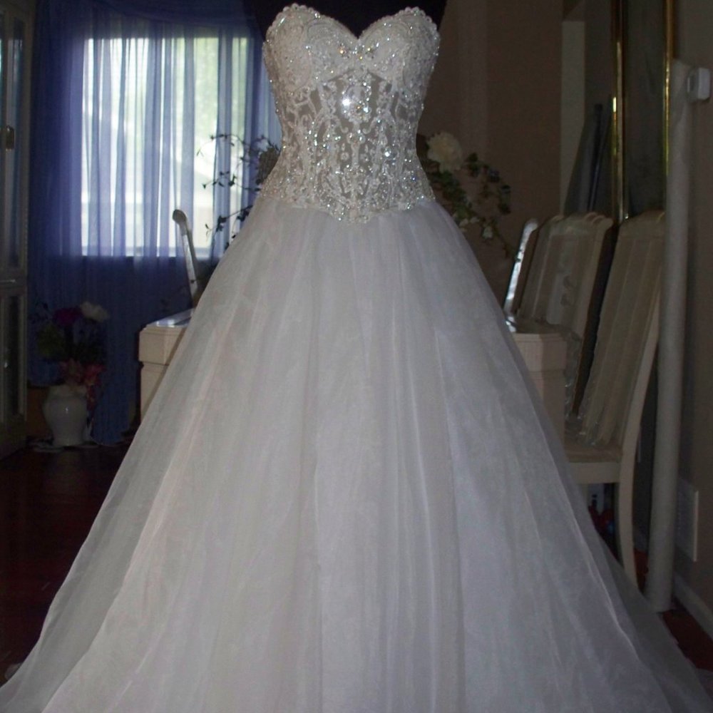Justin Alexander Wedding Dress Size 12